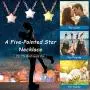 Silvora Sterling Silver Heart Necklace, Valentines Day Collection Romance 925 Sterling Silver Heart/Moon/Star Pendant for Women Girls Minimalist Teens Necklace (Send Gift Box)