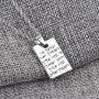 LIKGREAT Jewish Hebrew Aaronic Blessing Necklace Messianic Jewish Yeshua Symbol Pendant