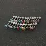 12 Pairs CZ Ear Stud Mixed Colors Cartilage Earrings Set Stainless Steel Barbell Studs Earrings Helix Tragus Piercing 12 Pairs CZ Ear Stud Mixed Colors Cartilage Earrings Set Stainless Steel Barbell Studs Earrings Helix Tragus Piercing