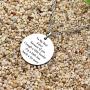 JQFEN to My Best Sister Necklace Long Chain Friendship Gifts Necklace for Sisters Birthday Jewelry