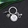 CYTING Veterinarian Keychain These Keys Belong to an Awesome Vet Tech/Nurse Keychain Appreciation Gift Veterinary Medicine Graduation Gift