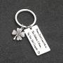De&ai Congrats New Job Gift Coworker Retirement Jewelry, Goodbye Farewell Gift Going Away Keyring for Work Friends