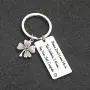 De&ai Congrats New Job Gift Coworker Retirement Jewelry, Goodbye Farewell Gift Going Away Keyring for Work Friends