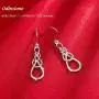 Silver Earrings for Women, 925 Sterling Silver Celtic Drop Earrings Jewelry Gifts for Mother Wife & Girlfriend