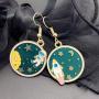 Creative Cute Cartoon Astronaut Stud Earrings for Women Asymmetric Spaceman Star Drop Earrings Hypoallergenic Jewelry