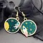 Creative Cute Cartoon Astronaut Stud Earrings for Women Asymmetric Spaceman Star Drop Earrings Hypoallergenic Jewelry