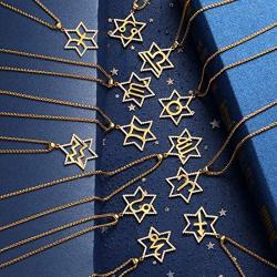 beautlace Horoscope Zodiac Triangle Necklaces 12 Constellation Astrology Charm 18K Gold/Silver/Black Gun Plated Pendant Necklace for Women Men Jewelry Gift