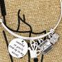 Kivosliviz Writers Bracelet Authors Gift for A Writer Author Editor Jewelry
