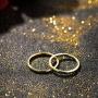 Gold Silver Tungsten Thumb Rings for Women and Men ，2mm/3mm/4mm/6mm/8mm Yellow Gold Sample Couple Wedding Rings Set for Him and Her