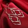 Jewdreamer 12 Pairs Classic Silver Plated Dangle Drop Earrings for Women Simple Long Thread Fashion Line Christmas Earrings Set Jewdreamer 12 Pairs Classic Silver Plated Dangle Drop Earrings for Women Simple Long Thread Fashion Line Christmas Earrings Set