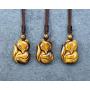 CrystalTears Tiger Eye Healing Crystal Stone Necklace Handcarved Fox Amulet Gemstone Pendant Necklace Jewelry for Men Women