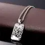 U7 Men Steampunk Jewelry Stainless Steel Rope Chain Cool Gear Pendant Necklace U7 Men Steampunk Jewelry Stainless Steel Rope Chain Cool Gear Pendant Necklace