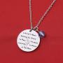 De&ai Christmas Birthday Inspirational Jewelry, Motivational Necklace for Best Friends Women Girls