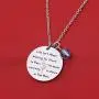 De&ai Christmas Birthday Inspirational Jewelry, Motivational Necklace for Best Friends Women Girls