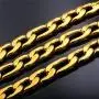 U7 Stainless Steel Figaro Chain|Width 3mm-12mm|Length 16 Inch to 32 Inch|Italian Style Flat Link Necklace for Men and Women, Gift Box Packed