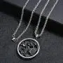 FIZIZDH Mens Stainless Steel Dragon Biker Pendant Necklace,24 inch Keel Link Chain FIZIZDH Mens Stainless Steel Dragon Biker Pendant Necklace,24 inch Keel Link Chain