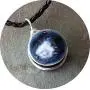 Earth Jewelry Waterfall Iceburg Glass Essential Oil Diffuser Aromatherapy Pendant Necklace 18''-20'' Adjustable