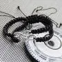 RAMESON 2Pcs Infinity Distance Couple Braided Handcrafted His and Hers Bracelet Adjustable Lovers Bracelet Forever Friend RAMESON 2Pcs Infinity Distance Couple Braided Handcrafted His and Hers Bracelet Adjustable Lovers Bracelet Forever Friend