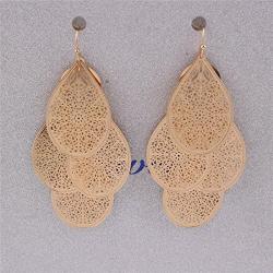 Grace Jun Bridal Vingtage 4 Teardrop Shape Pierced Dangle Earrings Large Statement Earrings