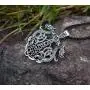 HAQUIL Dragon Necklace - Metal Alloy, Viking Double Dragon Pendant - PU Leather Cord, 19.7'' HAQUIL Dragon Necklace - Metal Alloy, Viking Double Dragon Pendant - PU Leather Cord, 19.7''