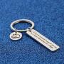 WUSUANED Hippo Lovers Keychain Always Be Yourself Except You Can Be A Hippo Inspirational Jewelry Gift for Hippopotamus