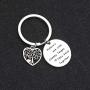 Funny Sister Keychain, Sibling Gifts, Cousin Bestie Keychain for Wedding Birthday Christmas Day Gift