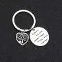 Funny Sister Keychain, Sibling Gifts, Cousin Bestie Keychain for Wedding Birthday Christmas Day Gift