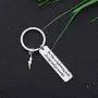 CYTING Lightning Bolt Keychain Be Like A Lightning Bolt Strong and Powerful Inspirational Keychain Lightning Jewelry Encouragement Gift
