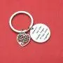 Funny Sister Keychain, Sibling Gifts, Cousin Bestie Keychain for Wedding Birthday Christmas Day Gift