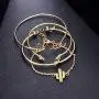 Aluinn Gold Layered Bracelet Fashion Cactus Infinity Love Hand Catenary for Women More Collocation Bracelet Jewelry Aluinn Gold Layered Bracelet Fashion Cactus Infinity Love Hand Catenary for Women More Collocation Bracelet Jewelry