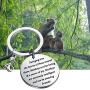 CYTING Monkey Keychain Monkeys are Fun Loving & A Source of Joy Monkey Jewelry Monkey Lovers Gift for Family Friends