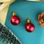 Gifts Ornament Dangle Earrings For Women Girls Christmas Red Ball Alloy RareLove Gifts Ornament Dangle Earrings For Women Girls Christmas Red Ball Alloy RareLove