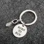 SEIRAA Runners Gift Marathon Jewelry Born to Run Keychain Running Keychain with Running Shoes Charm SEIRAA Runners Gift Marathon Jewelry Born to Run Keychain Running Keychain with Running Shoes Charm