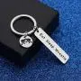 WUSUANED Wrestling Lover Gift Eat Sleep Wrestle Keychain Workout Jewelry Gift for Sport Lover
