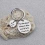 CENWA Buffy Quote Hardest Thing In This World Is To Live In It Be Brave Live Keychain 90s Television Gifts