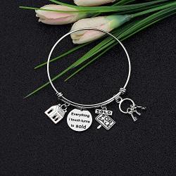 CYTING Real Estate Agent Gift Everything I Touch Turns to Sold Realtor Bracelet Realtor Jewelry Closing Gift for Realtor Real Estate Agent Broker