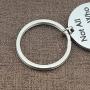 Ribukat Inspirational Keychain Not All Those Who Wander are Lost Cute Wanderlust Gift Travelling Jewelry Gift for Wanderlust Hiker Backpacker