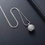 mingkejw Urn Necklace Basketball Cremation Jewelry for Ashes Pendant Keepsake Memorial Necklace for Women Men