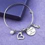 Mermaid Bracelet Jewelry Inspirational Bracelet Gift Be a Mermaid and Make Waves Sea Soul Ocean Sea Jewelry（Mermaid-BR）