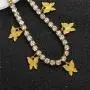 Butterfly Anklet for Women Teen Girls, 18K Gold / White Gold Plated Rhinestone Inlay Chain Tennis Ankle Bracelet with Extension Butterfly Anklet for Women Teen Girls, 18K Gold / White Gold Plated Rhinestone Inlay Chain Tennis Ankle Bracelet with Extension