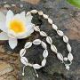 KARIDUN Bohemian Hawaiian Beach Seashell Choker Necklaces and Bracelets for Women Adjustable Conch Anklet Turtle Bracelet Turquoise Necklace and Bracelet Set
