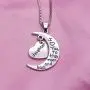 HOFOYA Jewelry Gifts for Daughter Form Mom and Dad,Birthday Day Gift for Daughter,Present for Women or Girl,I Love You Moon Necklace. HOFOYA Jewelry Gifts for Daughter Form Mom and Dad,Birthday Day Gift for Daughter,Present for Women or Girl,I Love You Moon Necklace.