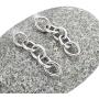 Link Chain Drop Earrings Long Chunky Oval Chain Link Tassel Dangle Earrings Statement Minimalist Jewelry for Women Girls