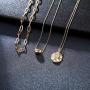 CLASSYZINT Gold Coin Necklace for Women Chain Layered Pendant Necklaces Trendy Necklace Jewelry …