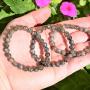 Zenergy Gems Charged Premium Natural Crystal 8mm Bead Bracelet + Moroccan Selenite Charging Crystal [Included]