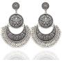 RechicGu Ethnic Bali Jhumka Jhumki Lotus Mexico Gypsy Dangle Earrings Traditional Ear Studs with Gift Box