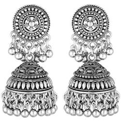 Aheli Jhumka Jhumaki Drop Earrings for Women and Girls, Bollywood Indian Traditional Jewelry