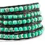 MOWOM Alloy Genuine Leather Bracelet Bangle Cuff Rope for Women Boys Kids Gemstone Beads Braided 1 Wraps & 2 Wraps Stone Adjustable Handmade Jewelry Gift MOWOM Alloy Genuine Leather Bracelet Bangle Cuff Rope for Women Boys Kids Gemstone Beads Braided 1 Wraps & 2 Wraps Stone Adjustable Handmade Jewelry Gift