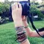 New! Crystal Wrap Bracelets for Women Girls Genuine Leather Adjustable Rhinestone Best Friend Cuff Bangle Beads Stones Nice Gift