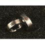 Her King His Queen Ring Silver Stainless Steel Wedding Bands Engagement Promise Rings